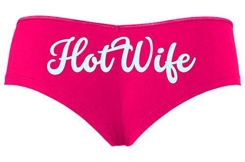 Bragas Knaughty Knickers HotWife Vida Compartida Estilo de Vida Esposa Caliente Rosa Caliente Slutty - Imagen 1 de 13