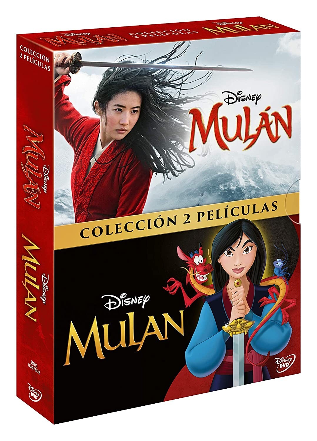 Mulán (imagen real) + Mulán [DVD]