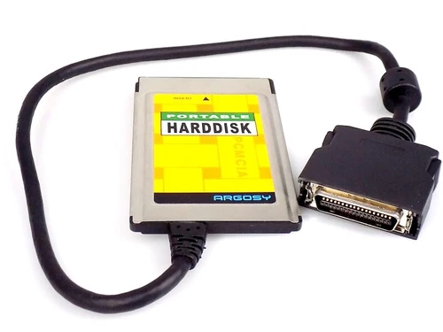 Argosy PCMCIA Adapter Karte HPCN SCSI 36-Pin für Externe Festplatten Laufwerke