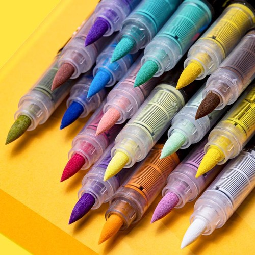 Acrylic Markers Brush Pens for Fabric Rock Painting Pen Stone Ceramic Glass - Picture 20 of 35