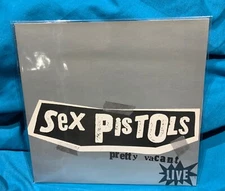 Sex Pistols - Pretty Vacant Live, 7" Silver Vinyl NM