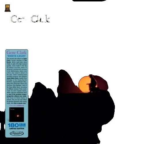 Gene Clark 33 RPM Speed Vinyl Records