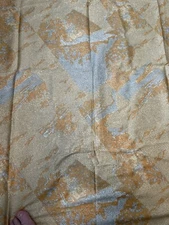 Vintage Cohama/Riverdale Cotton/Poly Geometric  Fabric 1 1/2 Yards X 56 Wide