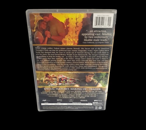 Love And Honor (DVD, 2013) - Picture 2 of 3