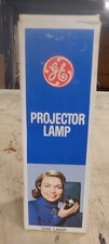 projector lamp general electric movie slide film NOS in original box