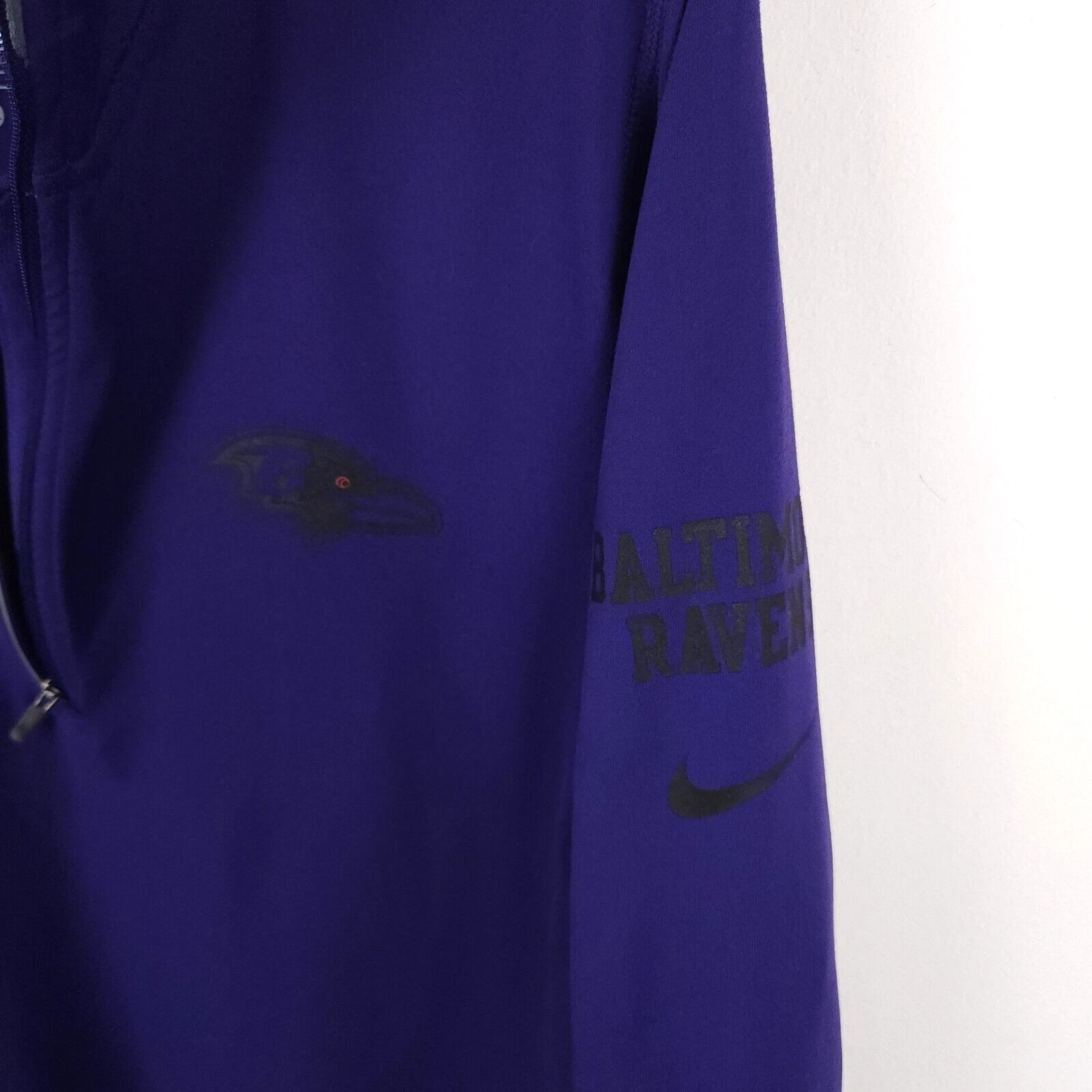 nike pullover dri-fit 1/4 zip team apparel nfl jacket