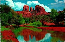 Oak Creek Canyon AZ Red Rock Crossing Postcard Unused (32561)