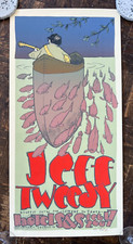 JEFF TWEEDY 2007 TOUR POSTER SIGNED - S/N - CHICAGO CONCERT! JAY RYAN kw: cd lp