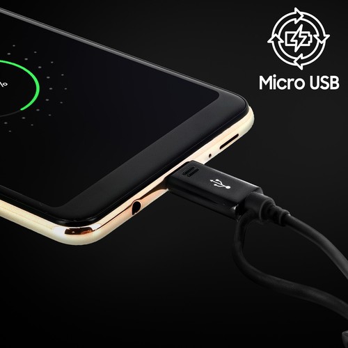 Câble micro-USB / USB type-C vers USB 2 en 1 1.5m Original Samsung - Noir - Photo 5/5
