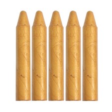 Set of 5 Logo Sticks, Gold