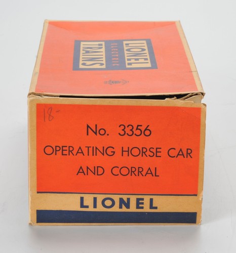 Vintage Lionel Train No 3356 Horse Car Set with Box Post War READ - Picture 15 of 16