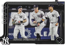 Aaron Judge 2025 Topps Series 1 #184 New York Yankees Baseball Card Checklist