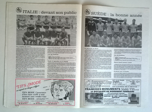 NORD ECLAIR - Suppl. zur Nr. vom 03.06.1990: WM 90 (Fußball-Weltmeisterschaft) - Bild 10 von 12
