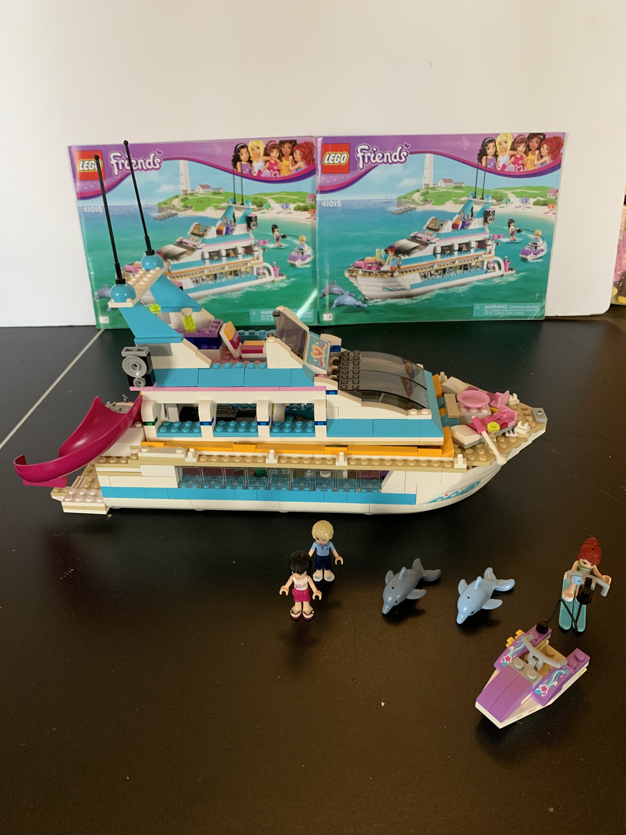 Boat Manual De Lego Friends LEGO FRIENDS: Dolphin Cruiser Yacht