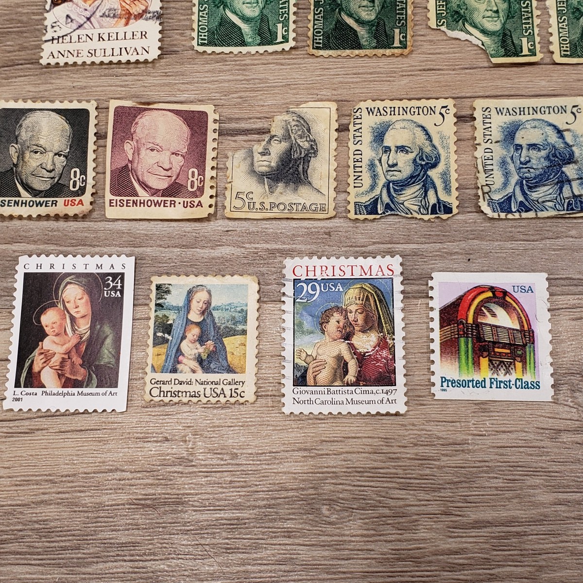 Lot of (38) US Vintage Postage Stamp Collection Mixed | eBay