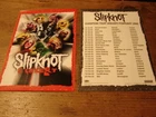 SLIPKNOT IN CONCERT!!!!!!!!!!!!EURO PROMO STICKER!!!!!!