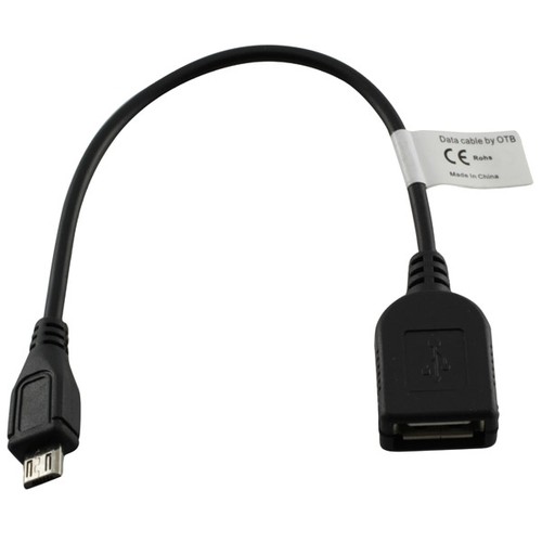 Data Cable Adapter Micro USB OTG for Samsung Galaxy S4 S5 Note 2 N7100 Note 3 - 第 1/1 張圖片