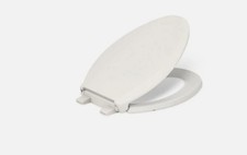 Kohler Cachet K-4636-RL-96 Elongated Closed-Front Toilet Seat,Biscuit NEW
