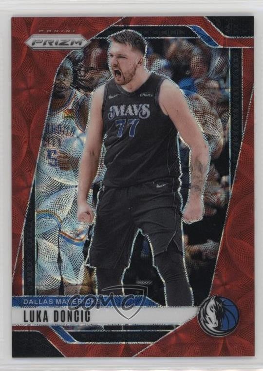 2024-25 Panini Prizm Choice Red Prizm 36/88 Luka Doncic #89 hs9