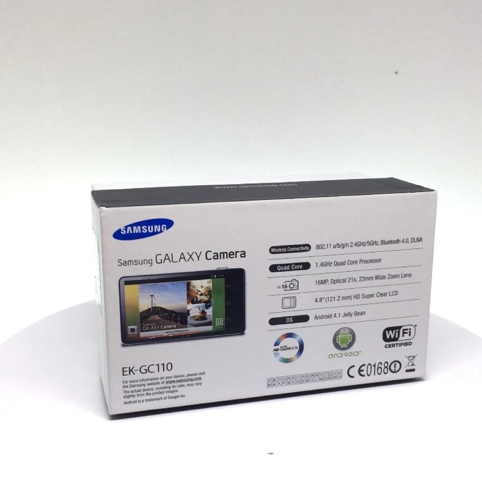 Boxed Samsung Galaxy Camera 17MP 21x Optical Zoom - White (EK-GC110ZWAXAR) - Image 2 of 2