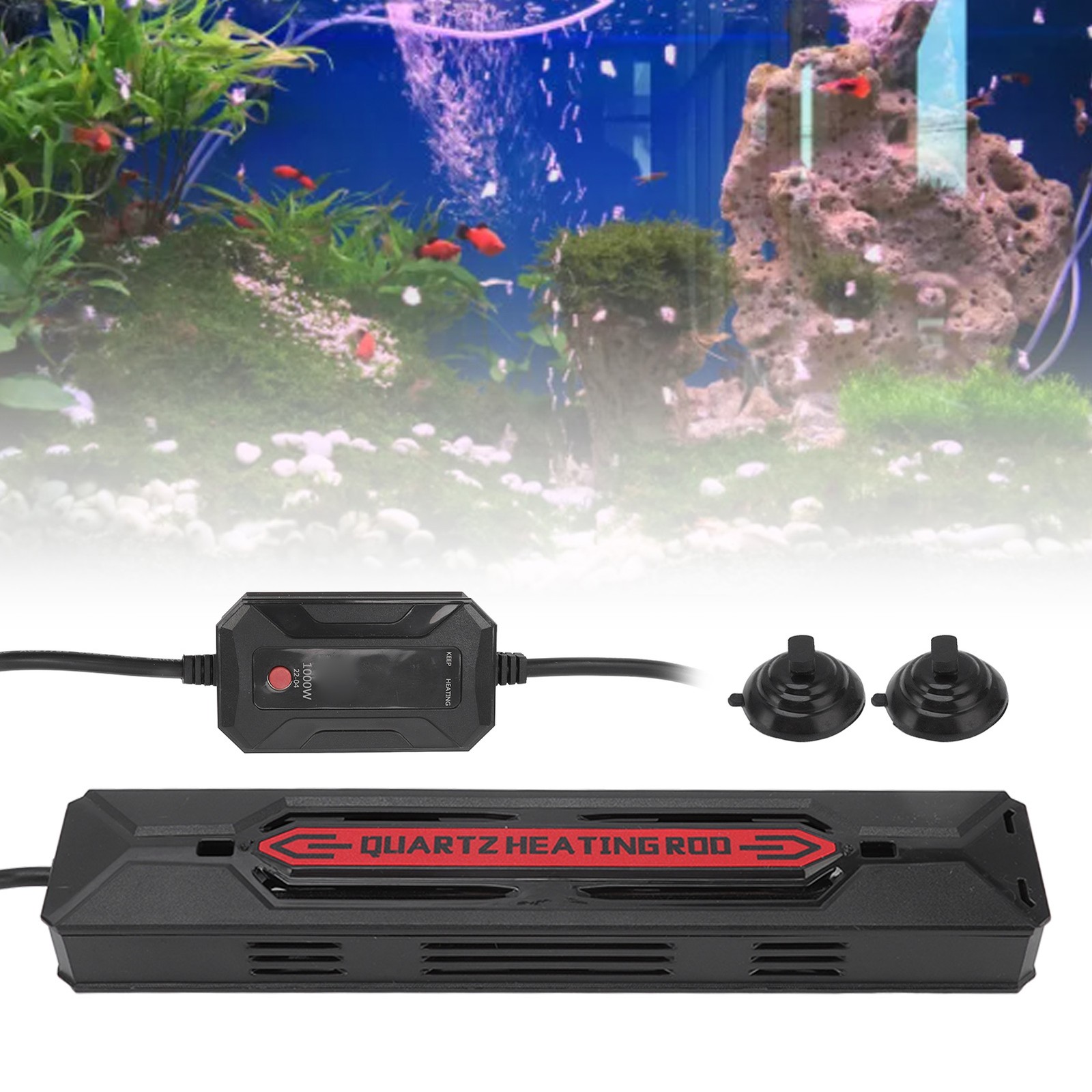 Aquarium Quartz Heater Energy Saving Safe Heating For Fish Tank Excellent