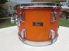 PEARL FIBERGLASS 9X13 TOM DRUM, VINTAGE JAPAN 1970s era