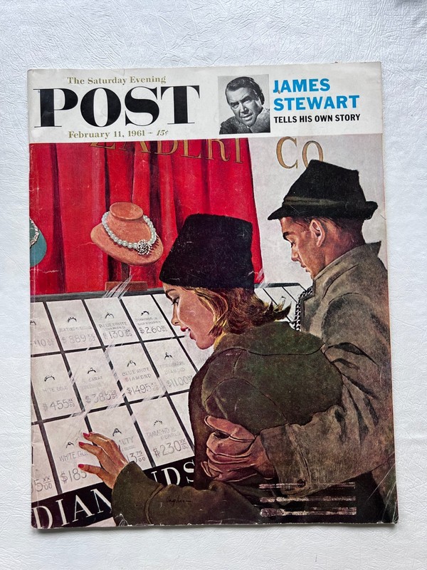 THE SATURDAY EVENING POST FEBRUARY 11, 1961 JAMES STEWART SMART BEATNIKS 