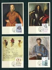 1984 Sweden Stockholmia 86 Set of 4 FDC Maximum Cards. First Day Maxi Postcards