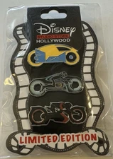Disney Studio Store Hollywood DSSH El Capitan Tron Ares Lightcycle LE Pin Set