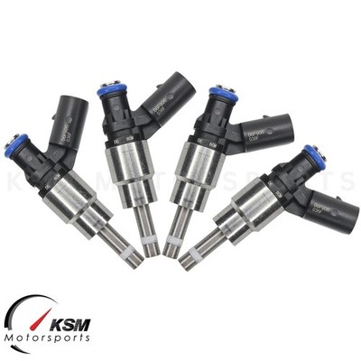 4 x Fuel Injectors for VW Golf MK5 MK6 R GTI Scirocco Polo R 2.0 TFSI 0261500037