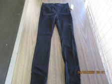 Simply Vera Wang Woman's Black Denim Stretch Leggings Size Small NWT