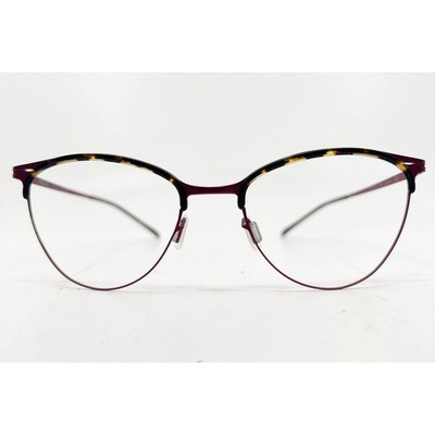 MODO Titanium Eyeglasses Model 4418 TTRBN Women's Cat Eye Purple Tortoise Shell