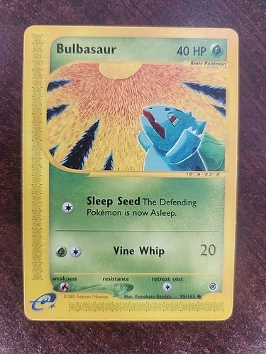 Bulbasaur Aquapolis Pokemon Card  WOTC