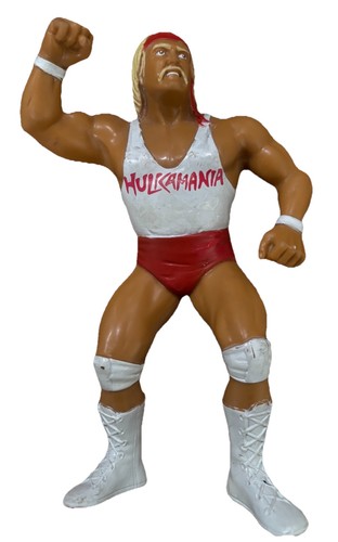 Vintage 1988 LJN HULK HOGAN (white shirt) Wrestlin...