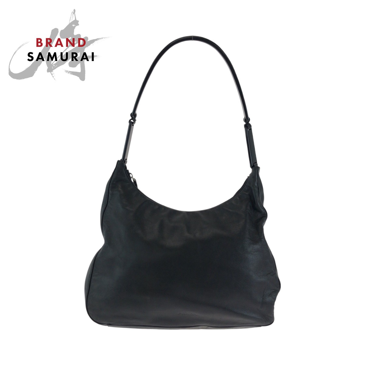 PRADA PLASTIC HANDLE leather bag PRADA PLASTIC HANDLE leather bag