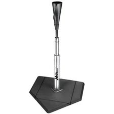Batting Tee For Baseball And Softball With Traditional Home Plate Base,Alumiu...