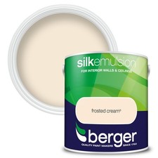 Berger Silk Walls & Ceilings Emulsion Paint 2.5L Smooth finish All colors Silk