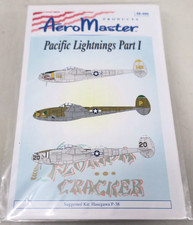Aeromaster Decals  48-499 Pacific Lightnings ...
