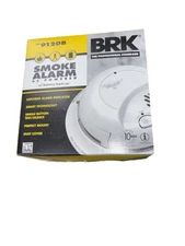 BRK First Alert 9120B Smoke Detector AC Powered Battery & Backup Brand New