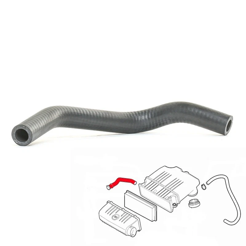Tubo fless., scambiatore calore, riscaldamento Fiat Grande