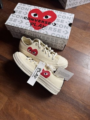 Size 8 -Converse Chuck Taylor All-Star 70 Comme des Garcons LOW PLAY 150207C Men