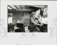 1991 Press Photo Farmer Lucio