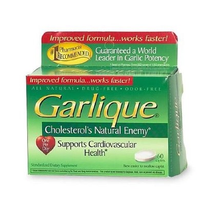 3 Pack Garlique Caplets 60 Tablets Each