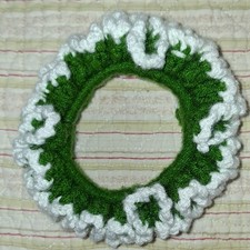 Crochet Hair Scrunchie.