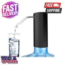 Water Bottle Dispenser Pump,Electric Automatic USB Charging 5 Gallon Portable