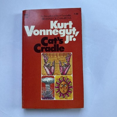 1977 Cat s Cradle By Kurt Vonnegut Dell paperback book Science Fiction Sci-Fi.