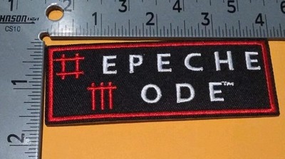 Depeche Mode Embroidered  Sew/Iron On Band Patch