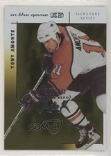 2003 In the Game-Used Signature Series Gold Spring Expo 7/10 Tony Amonte #93 s5j