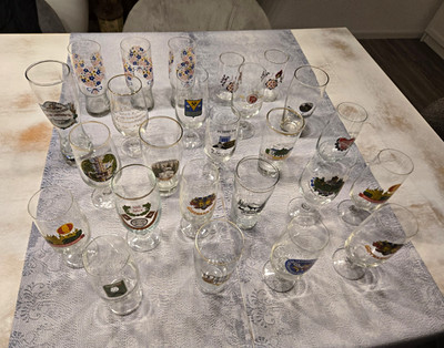 DDR Biergläser Gläser Vintage Sammlung