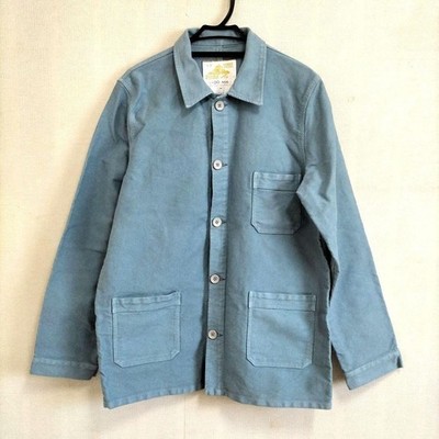 希少 40's ルモンサンミッシェル　モールスキン　カバーオール　48 希少 40's ルモンサンミッシェル モールスキン カバーオール 48